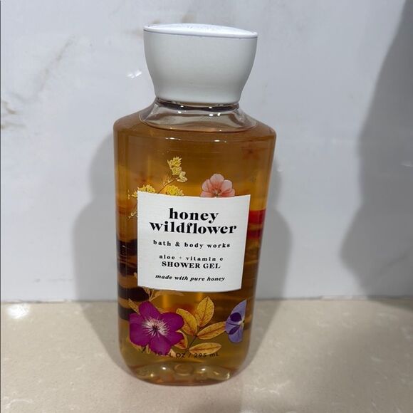 Bath & Body Works Honey Wildflower Shower Gel - Gold - Picture 1 of 5